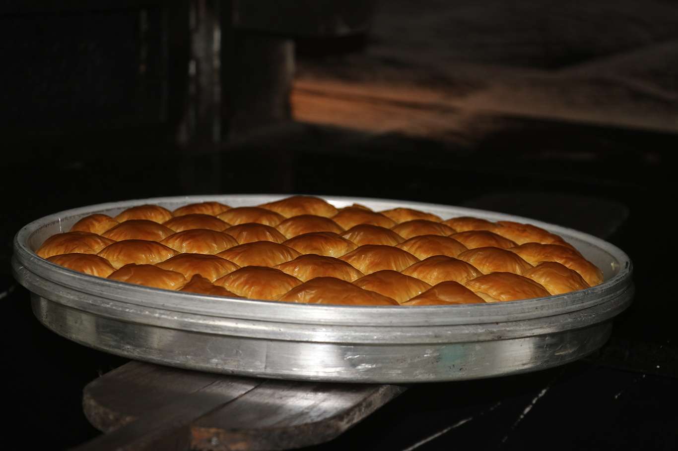 Baklavacılarda “tatlı” bayram telaşı